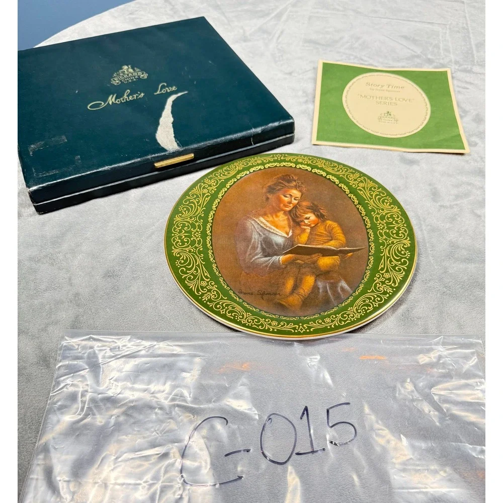 Pickard China Story Time Plate Mothers Love Series Irene Spencer 2538 of 7500